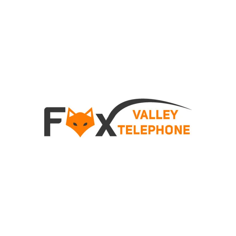 Logo featuring the word "FOX" with an orange fox head replacing the "O" and "VALLEY TELEPHONE" in orange text.